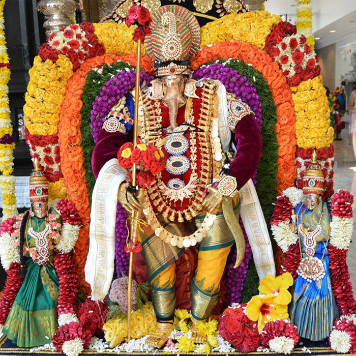 Temple garlands TG025